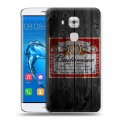 Дизайнерский пластиковый чехол для Huawei Nova Plus Budweiser