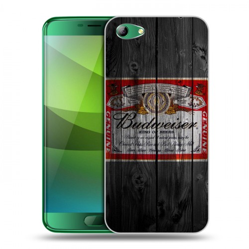 Дизайнерский силиконовый чехол для Elephone S7 Budweiser