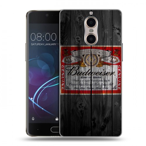 Дизайнерский силиконовый чехол для Doogee Shoot 1 Budweiser