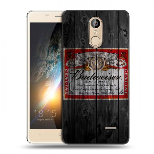 Дизайнерский силиконовый чехол для BQ Bond Budweiser