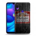 Дизайнерский пластиковый чехол для Xiaomi Mi Play Budweiser