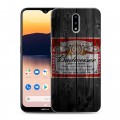 Дизайнерский силиконовый чехол для Nokia 2.3 Budweiser