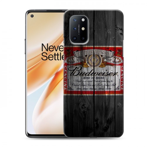 Дизайнерский пластиковый чехол для OnePlus 8T Budweiser