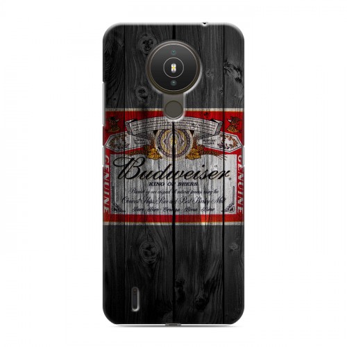 Дизайнерский силиконовый чехол для Nokia 1.4 Budweiser