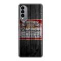 Дизайнерский силиконовый чехол для Wiko T50 Budweiser