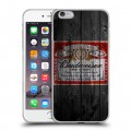 Дизайнерский силиконовый чехол для Iphone 6 Plus/6s Plus Budweiser