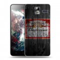 Дизайнерский силиконовый чехол для Lenovo S580 Ideaphone Budweiser