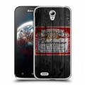 Дизайнерский пластиковый чехол для Lenovo A859 Ideaphone Budweiser