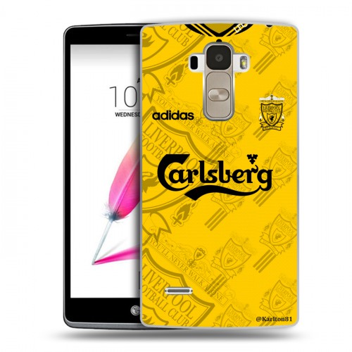 Дизайнерский пластиковый чехол для LG G4 Stylus Carlsberg