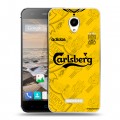 Дизайнерский силиконовый чехол для Micromax Canvas Spark Carlsberg