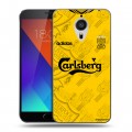 Дизайнерский пластиковый чехол для Meizu MX5 Carlsberg