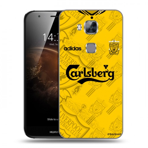 Дизайнерский пластиковый чехол для Huawei G8 Carlsberg