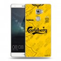 Дизайнерский пластиковый чехол для Huawei Mate S Carlsberg