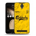 Дизайнерский пластиковый чехол для ASUS Zenfone Go Carlsberg