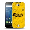 Дизайнерский силиконовый чехол для Acer Liquid Z530 Carlsberg