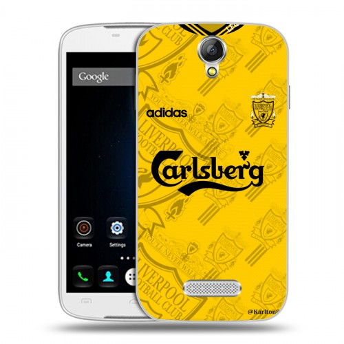 Дизайнерский пластиковый чехол для Doogee X6 Carlsberg