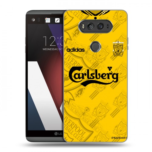 Дизайнерский пластиковый чехол для LG V20 Carlsberg