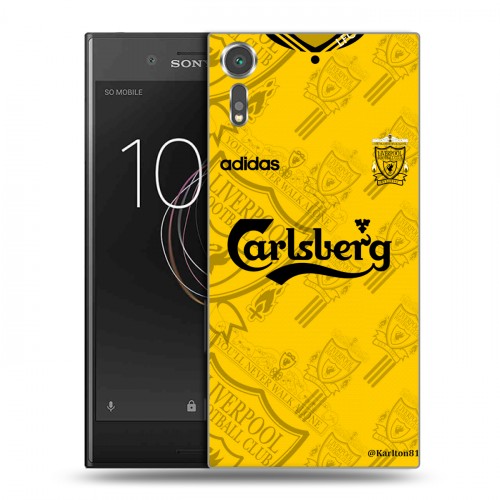 Дизайнерский пластиковый чехол для Sony Xperia XZs Carlsberg