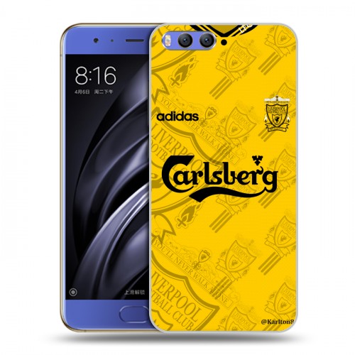 Дизайнерский пластиковый чехол для Xiaomi Mi6 Carlsberg