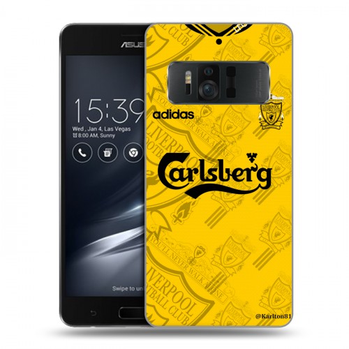 Дизайнерский силиконовый чехол для ASUS ZenFone AR Carlsberg