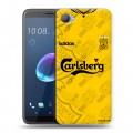 Дизайнерский пластиковый чехол для HTC Desire 12 Carlsberg