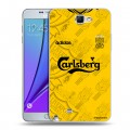 Дизайнерский пластиковый чехол для Samsung Galaxy Note 2 Carlsberg