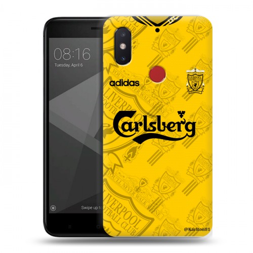 Дизайнерский пластиковый чехол для Xiaomi Mi8 SE Carlsberg