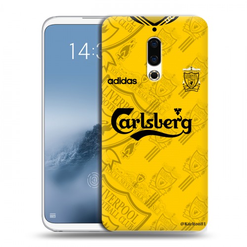 Дизайнерский пластиковый чехол для Meizu 16th Plus Carlsberg