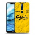 Дизайнерский силиконовый чехол для Nokia 5.1 Plus Carlsberg