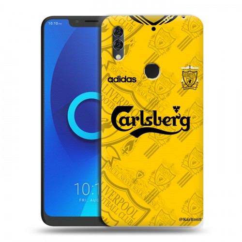 Дизайнерский силиконовый чехол для Alcatel 5V Carlsberg