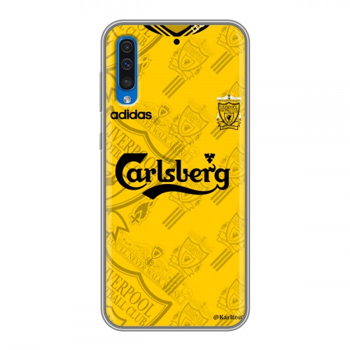 Дизайнерский силиконовый чехол для Samsung Galaxy A50 Carlsberg