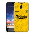 Дизайнерский пластиковый чехол для Nokia 2.2 Carlsberg