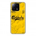 Дизайнерский силиконовый чехол для Xiaomi 13 Carlsberg