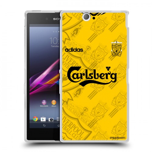 Дизайнерский пластиковый чехол для Sony Xperia Z Ultra  Carlsberg