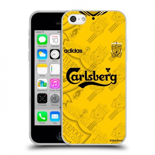 Дизайнерский пластиковый чехол для Iphone 5c Carlsberg