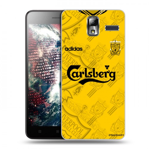 Дизайнерский силиконовый чехол для Lenovo S580 Ideaphone Carlsberg