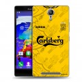 Дизайнерский пластиковый чехол для Lenovo P90 Carlsberg