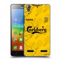 Дизайнерский пластиковый чехол для Lenovo A6000 Carlsberg