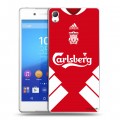 Дизайнерский пластиковый чехол для Sony Xperia Z3+ Carlsberg