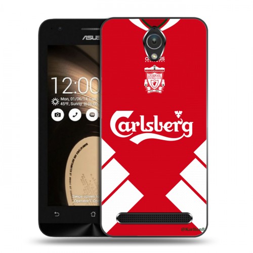 Дизайнерский пластиковый чехол для ASUS Zenfone Go Carlsberg