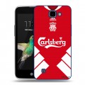 Дизайнерский пластиковый чехол для LG K4 Carlsberg