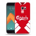 Дизайнерский пластиковый чехол для HTC 10 Carlsberg