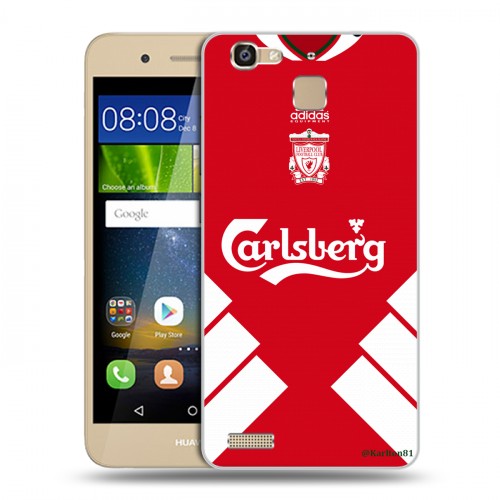 Дизайнерский пластиковый чехол для Huawei GR3 Carlsberg