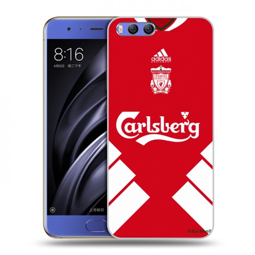 Дизайнерский пластиковый чехол для Xiaomi Mi6 Carlsberg