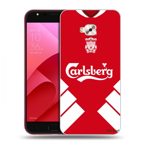 Дизайнерский пластиковый чехол для ASUS ZenFone 4 Selfie Pro Carlsberg