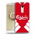 Дизайнерский пластиковый чехол для Alcatel 3 Carlsberg