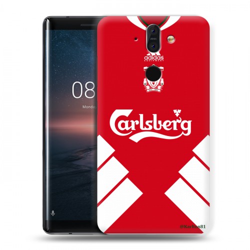 Дизайнерский пластиковый чехол для Nokia 8 Sirocco Carlsberg