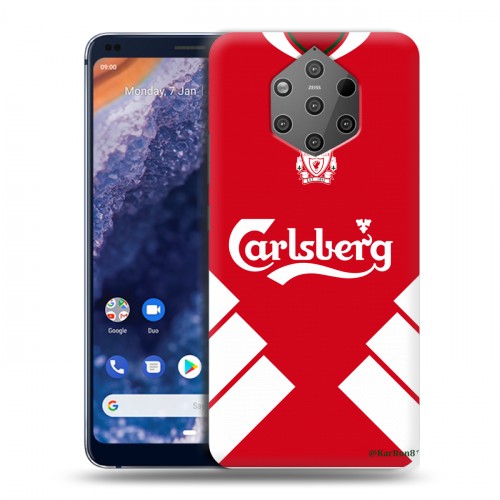 Дизайнерский силиконовый чехол для Nokia 9 PureView Carlsberg