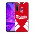 Дизайнерский силиконовый чехол для Realme 5 Carlsberg