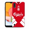 Дизайнерский силиконовый чехол для Samsung Galaxy M01 Carlsberg